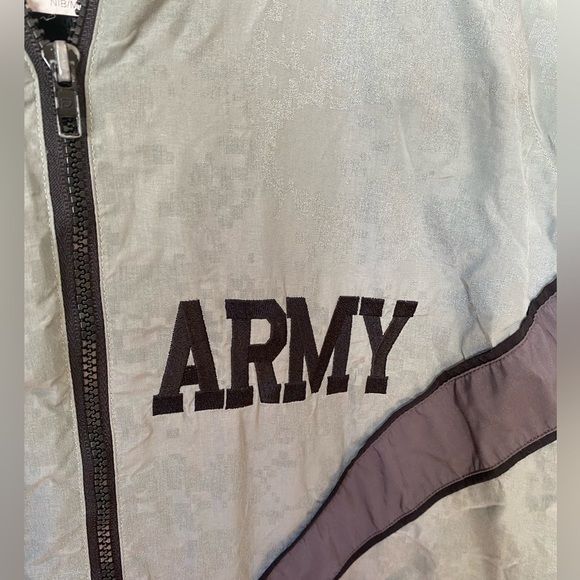 Vintage Army Issue PFU Dual-Tex Camoflauge PT Nylon Windbreaker Jacket - Picture 3 of 10